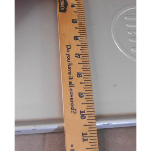 Antique HILL Aluminum Deli Case Display Tray # 2 30" X 10.5" Butcher Bakery - Picture 10 of 10